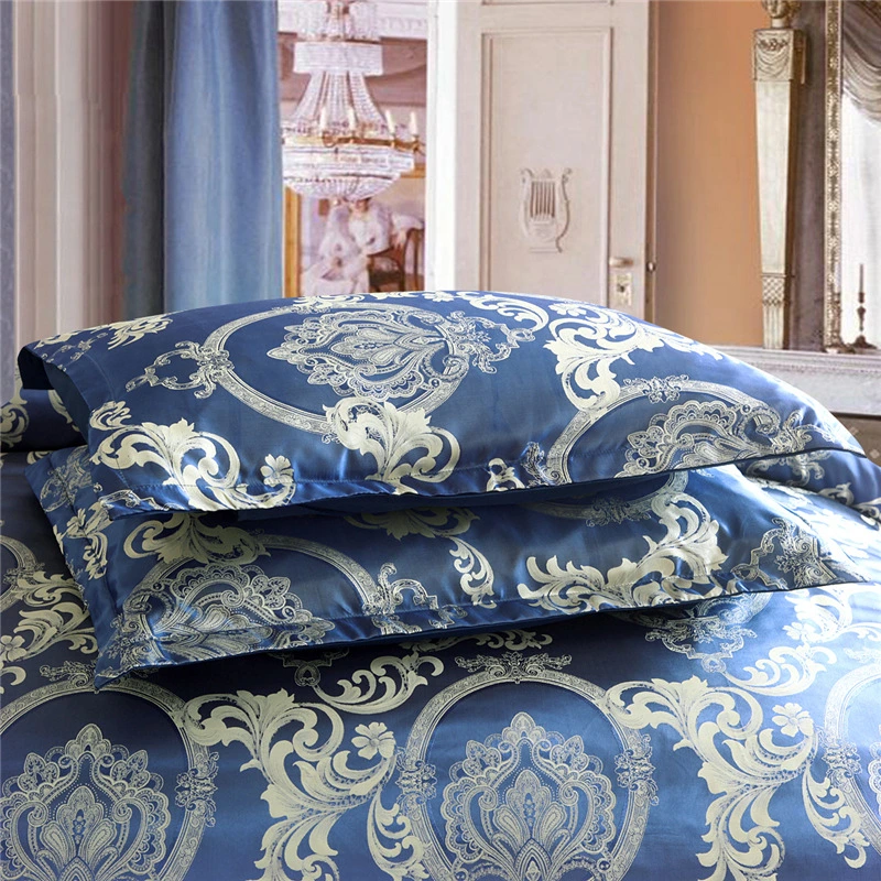 Luxury Classic European Style 4PCS Wholesale Home Bedroom Bedsheet Duvet Cover Bedding Set