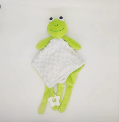 Super Soft Frog Cute Baby Blanket Plush Animal Baby Comforter Blanket